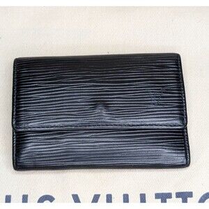 Louis Vuitton Black Epi Leather Key Holder Multiclés Vintage